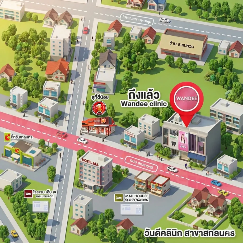 แผนที่วันดีสาขาสกลนคร