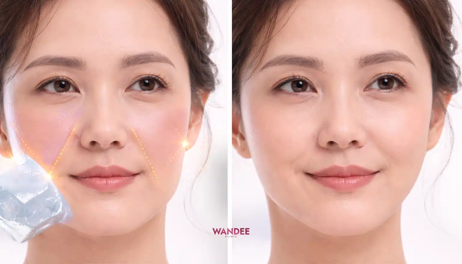 อาการบวมหลังฉีดฟิลเลอร์ร่องแก้มในช่วงแรก