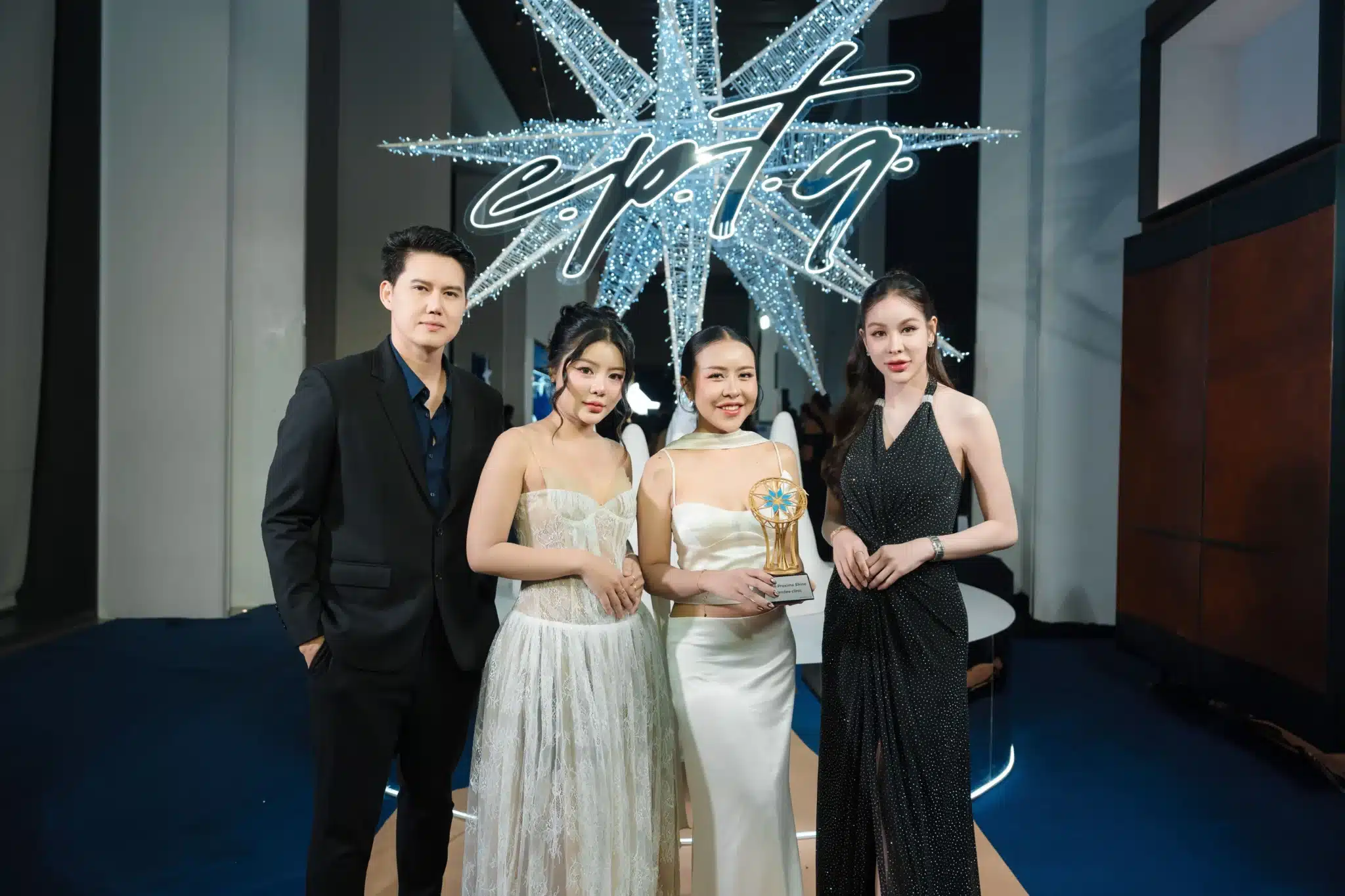 Wandee Clinic รับรางวัล The Proxima Shine E.P.T.Q Party 2026.