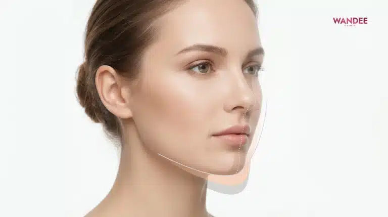 ภาพปกสื่อแนวคิดว่าปริมาณฟิลเลอร์คางต้องประเมินจากสัดส่วนใบหน้า ไม่ใช่ดูจำนวนซีซีอย่างเดียว